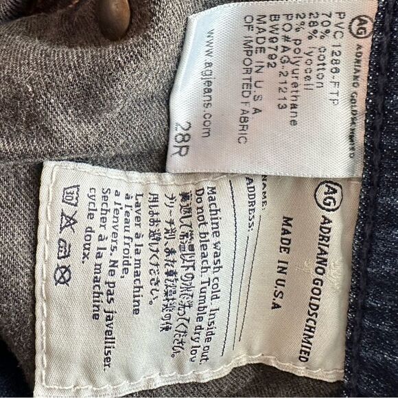 AG The Stevie Slim Straight Leg Jeans | Size 28 - Picture 9 of 11